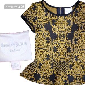 Romeo & Juliet Couture Peplum Tops - S